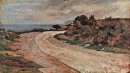 Strada in riva al mare