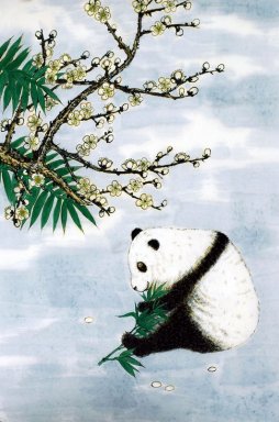 Panda - Chinesische Malerei