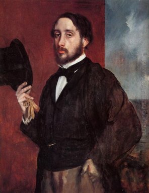 autoportrait saluant 1866