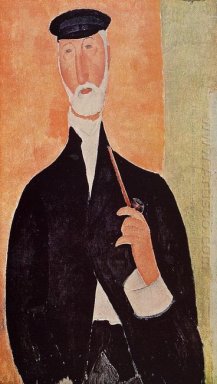 el hombre con un tubo, el notario de buen 1918