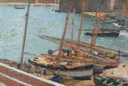 Barcos em Port Collioure