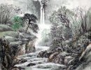 Cachoeira - Pintura Chinesa