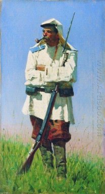 Turkestan Soldati In Forma Inverno 1873
