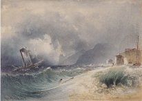 Storm op het Gardameer 1839