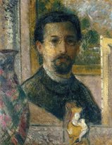 Autoportrait avec Statuette
