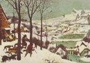 Jäger im Schnee 1565