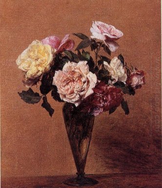 Roses In A Vase 1892