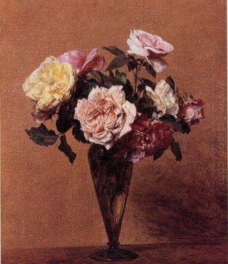 Rosen in einer Vase 1892