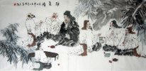 Zomerdag-Chinees schilderij