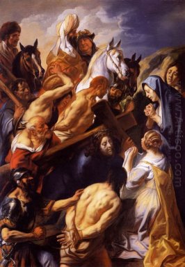 Cristo carregando a cruz 1660