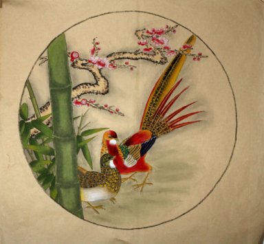 Pheasant - kinesisk målning