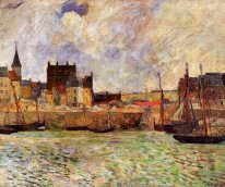 Hafen-Szene Dieppe
