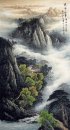 Montañas y agua - la pintura china