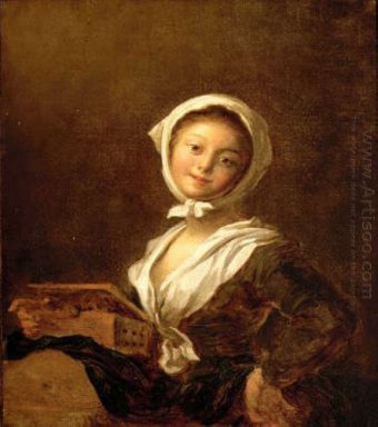 Menina Com Uma marmota 1790