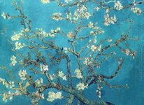 Cabang Dengan Almond Blossom 1890