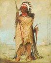 HO-ra-to-a, een dappere, Fort Union (Crow / Apsáalooke)