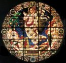 Oculus représentant la Résurrection 1443