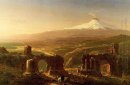 Mount Aetna Desde Taormina 1843