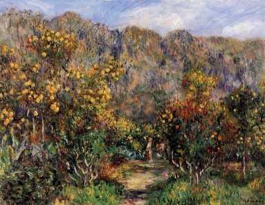 Paesaggio Con Mimosas 1912