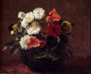 Flowers In A Clay Pot 1883