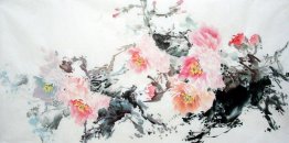 Peony - Lukisan Cina