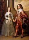 Guillaume II prince d'Orange et la princesse Henriette Marie Stu