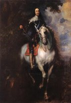 retrato equestre de Carlos I, rei da inglaterra 1640