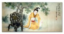 Belle poésie - peinture chinoise