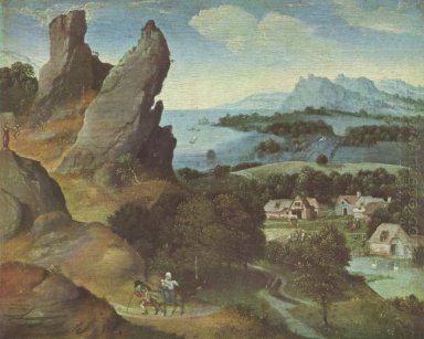 Landscape with the Flight