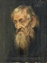 Portret van een oude man