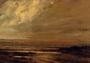 The Beach At Trouville At Low Tide 1865