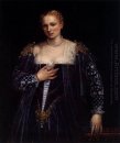 Retrato de uma mulher Venetian La Belle Nani