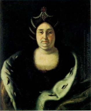 Царица Прасковья Федоровна Салтыкова, вдова Ивана V