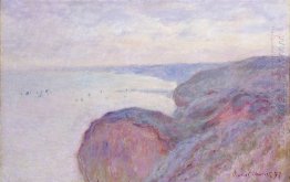 Cliff Dekat Dieppe Mendung Skies