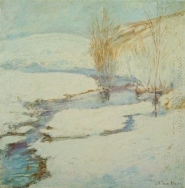Musim Dingin Landscape 1900