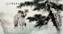 Sheep-Pin - Peinture chinoise