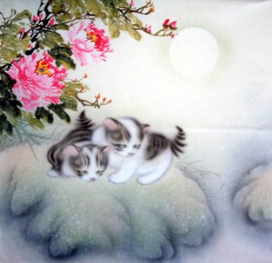 Cat - la pintura china