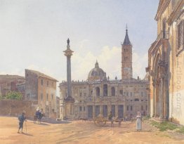 The Basilica Of Santa Maria Maggiore In Rome 1837