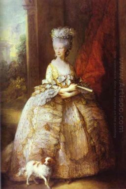 Portrait de la Reine Charlotte 1781