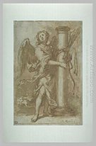 Ангел с инструментами Порка 1660