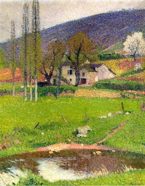 Landschaft in der Nähe von Toulouse