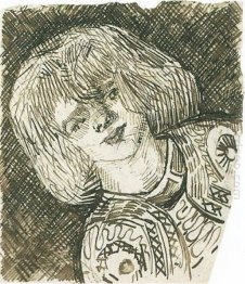 Kepala Of A Girl 1888