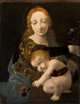 La Vierge et l'Enfant (La Vierge à la rose)