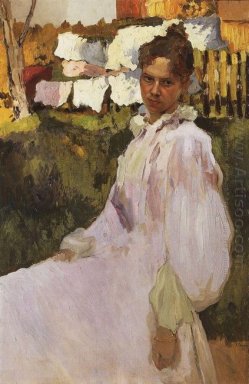 Retrato de señora F N Ober 1896
