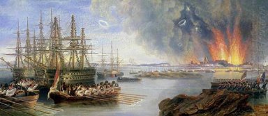 O bombardeio de Sebastopol