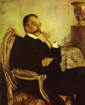 Retrato do príncipe Vladimir Mikhailovich Golitsyn 1906