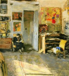 Madame Losse Hessel Em Vuillard S Estúdio