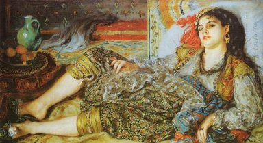 Odalisca Un algerino Donna 1870