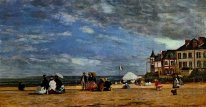 The Beach At Trouville 1864 1