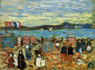 Купание Палатки St Malo 1907